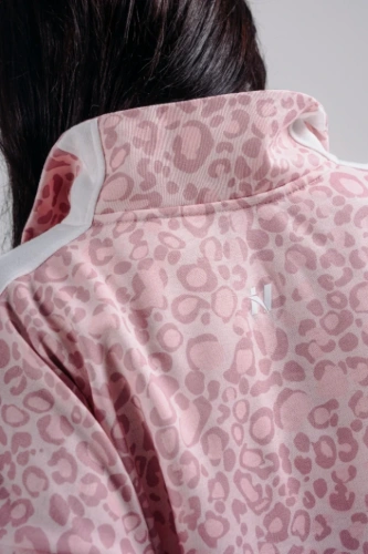 Свитшот Nebbia Half-zip Leopard Sweatshirt PRIMAL 866 Pink