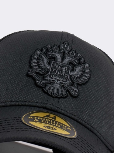 Бейсболка ATRIBUTIKA & CLUB Россия, черн. 10390