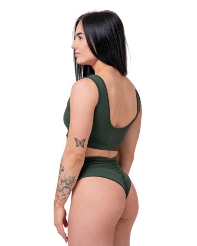 Топ Nebbia Miami sporty bikini - bralette 554 green