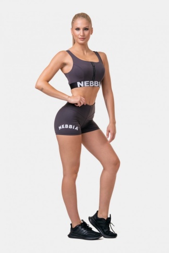 Шорты Nebbia 582 classic HERO High Waist Shorts Dark green