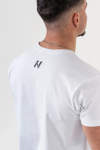 Футболка Nebbia GYM ESSENTIALS 380 White
