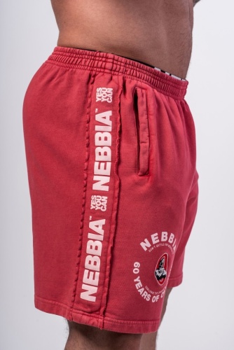 Шорты Nebbia Washed Sweat Shorts LEGEND 786 Red