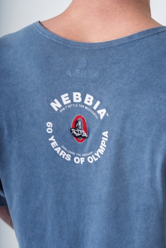 Футболка Nebbia Washed Rag Top GOLDEN AGE 788 Blue