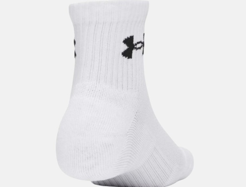 Носки Under Armour (3 пары) UA Performance Cotton 3p Qtr 6009686-100