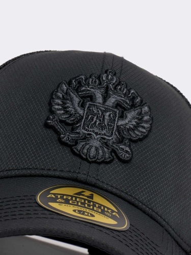 Бейсболка ATRIBUTIKA & CLUB Россия, черн. 10390