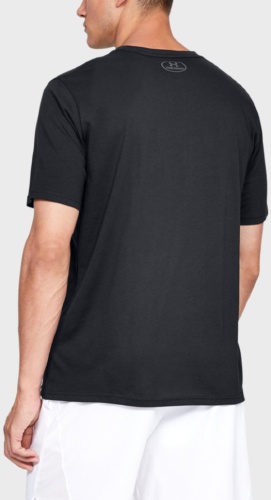 Футболка Under Armour UA TEAM ISSUE WORDMARK SS Black /  / Rhino Gray 1329582-001