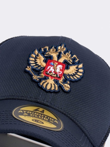 Бейсболка ATRIBUTIKA & CLUB Россия, син. 10391