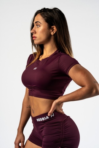 Топ Nebbia Open-back Cropped Top STRONG BEAUTY 430 Red