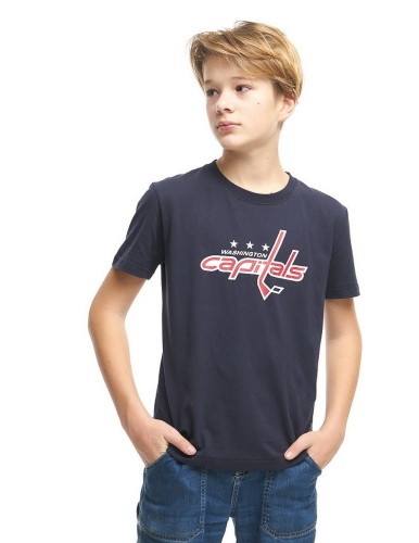 Футболка ATRIBUTIKA & CLUB детская Washington Capitals, син. 309100