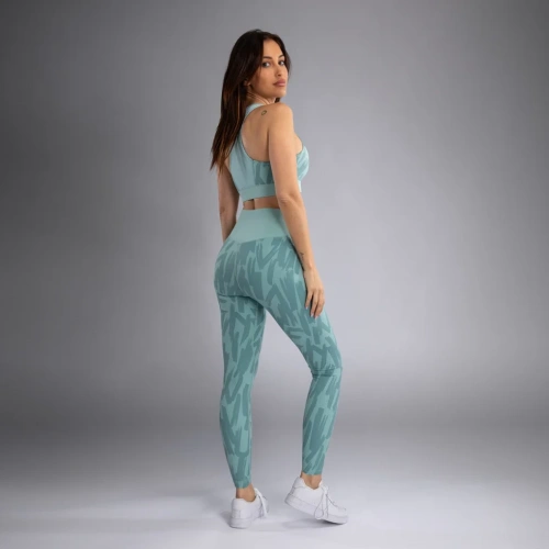 Лосины Venum Graffiti Womans Fullength Leggings - Aqua VEN05269-637