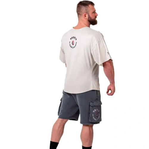 Футболка Nebbia Washed Rag Top GOLDEN AGE 788 Grey