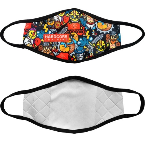 Неопреновая маска Hardcore Training Doodles Color 2.0 hctfig047