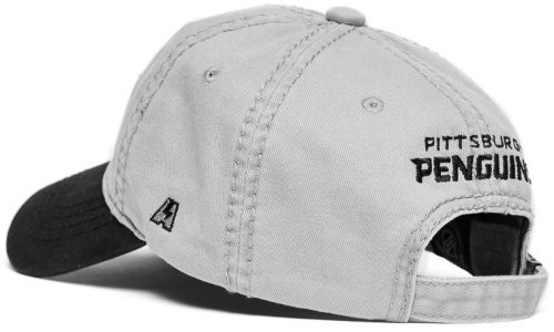 Бейсболка ATRIBUTIKA & CLUB Pittsburgh Penguins, серо-черн. 29056
