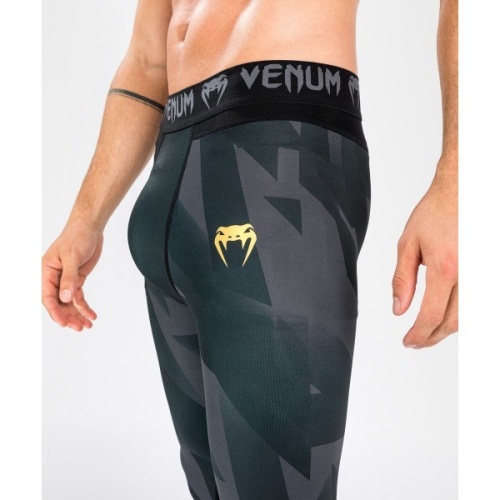 Компрессионные штаны Venum Razor Black/Gold 05667