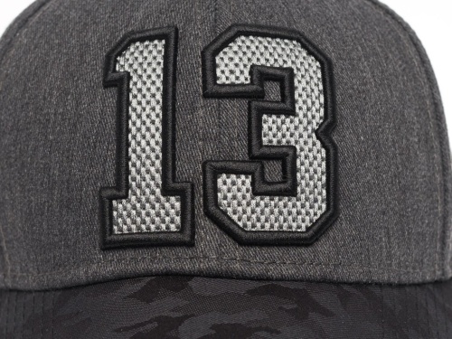 Бейсболка ATRIBUTIKA&CLUB КХЛ №13, черн.-сер. 207306