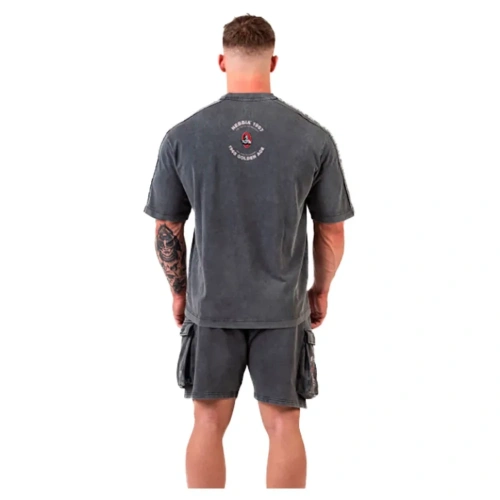 Футболка Nebbia Washed Oversized T-Shirt GOLDEN AGE 790 Grey