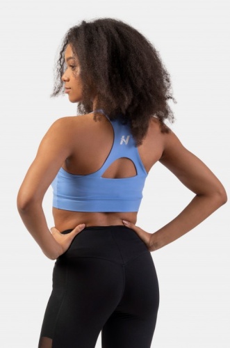 Топ NEBBIA Active Sports Bra with medium impact 413  light blue
