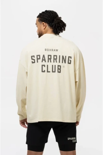 Лонгслив Boxraw Sparring Club BXRW-SPCLLST Creme