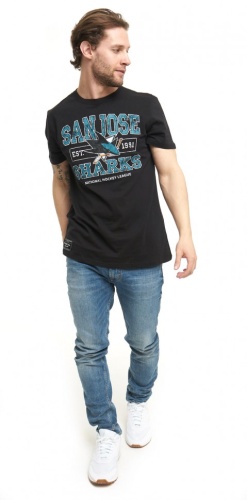 Футболка ATRIBUTIKA & CLUB San Jose Sharks, черн. 309700
