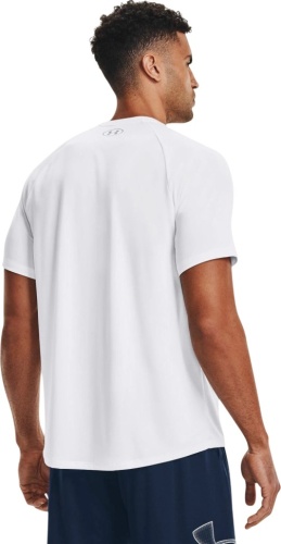 Футболка Under Armour UA Tech SS Tee White /  / Overcast Gray 1326413-100