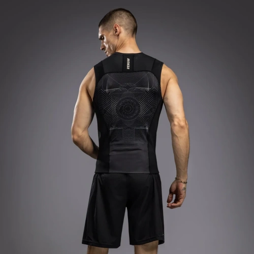 Рашгард Venum G-Fit Air Men's S/S Black/sand VEN05009-617